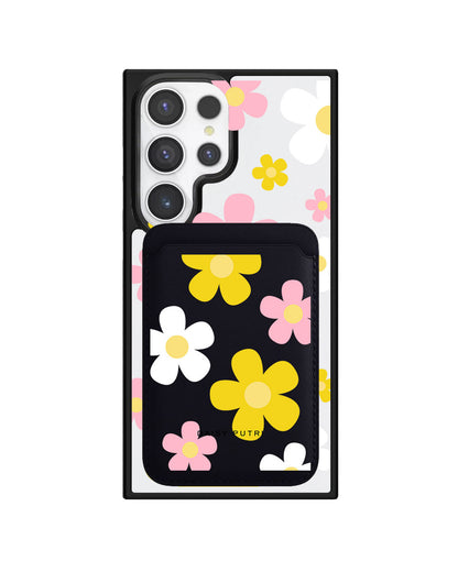 Android Magnetic Wallet Case - Daisy Fresh