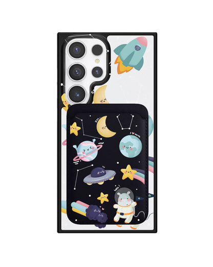 Android Magnetic Wallet Case - Galaxy (Artevefact)