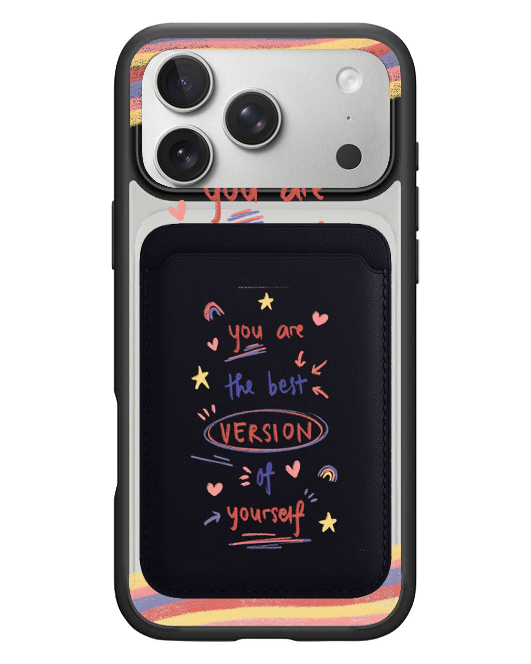 iPhone Magnetic Wallet Case - Love Yourself