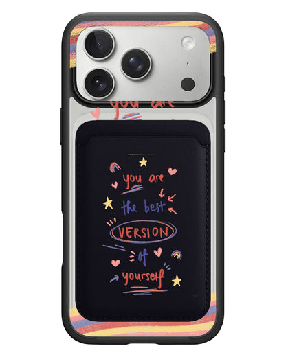 iPhone Magnetic Wallet Case - Love Yourself