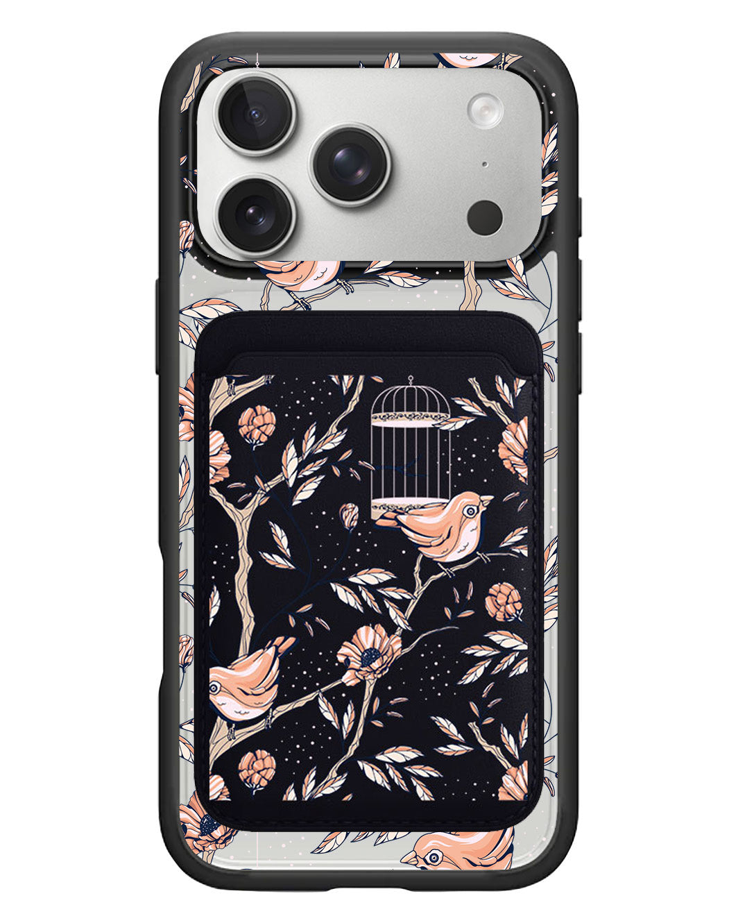 iPhone Magnetic Wallet Case - Lovebird 13.0
