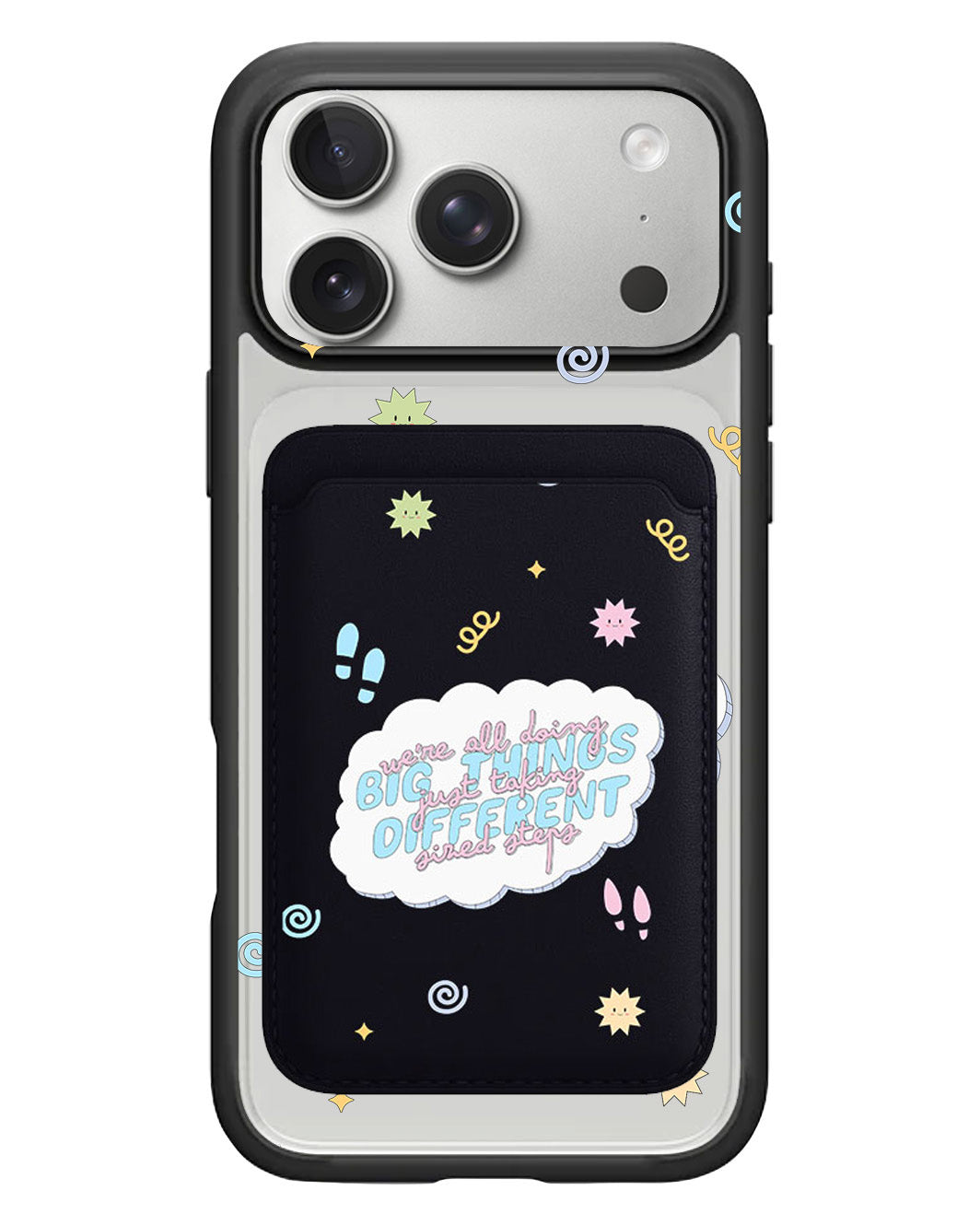 iPhone Magnetic Wallet Case - Different Steps
