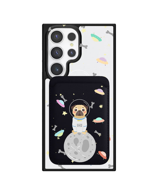 Android Magnetic Wallet Case - Pugstronaut