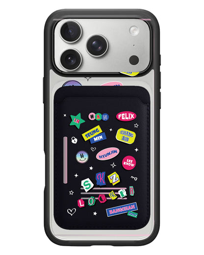 iPhone Magnetic Wallet Case - Stray Kids Locker