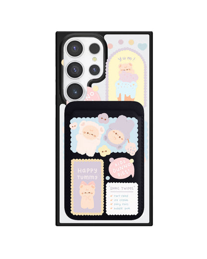 Android Magnetic Wallet Case - Sweets Heaven