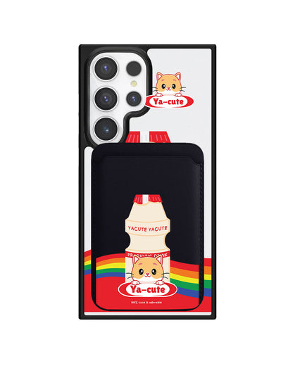 Android Magnetic Wallet Case - Yacute Cat