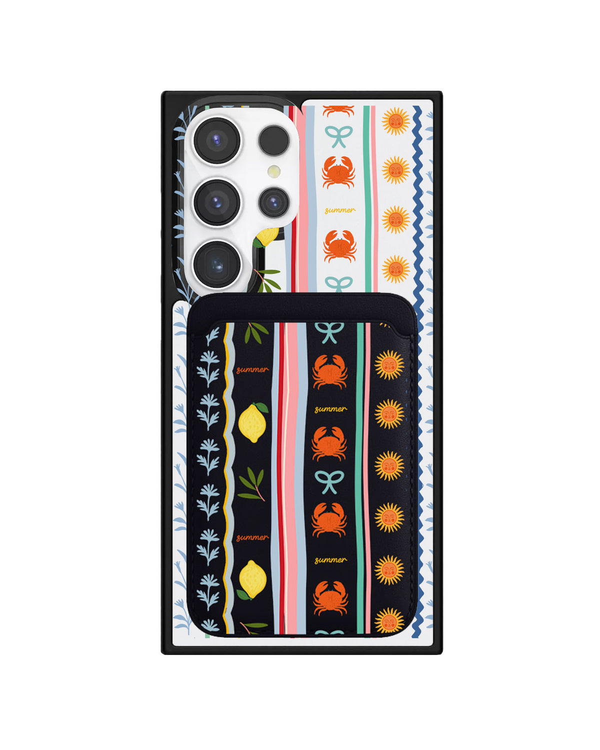 Android Magnetic Wallet Case - Seaside Opulence 2.0