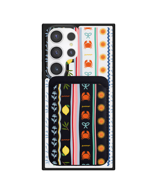 Android Magnetic Wallet Case - Seaside Opulence 2.0