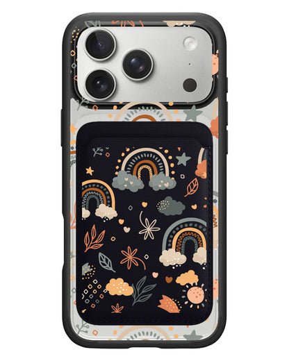 iPhone Magnetic Wallet Case - Boho 2.0