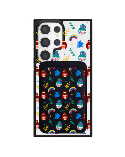 Android Magnetic Wallet Case - Unconditionally Girl