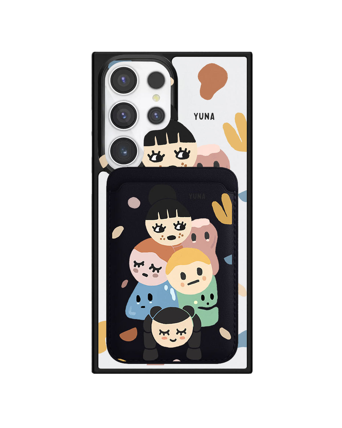 Android Magnetic Wallet Case - Doodle 1