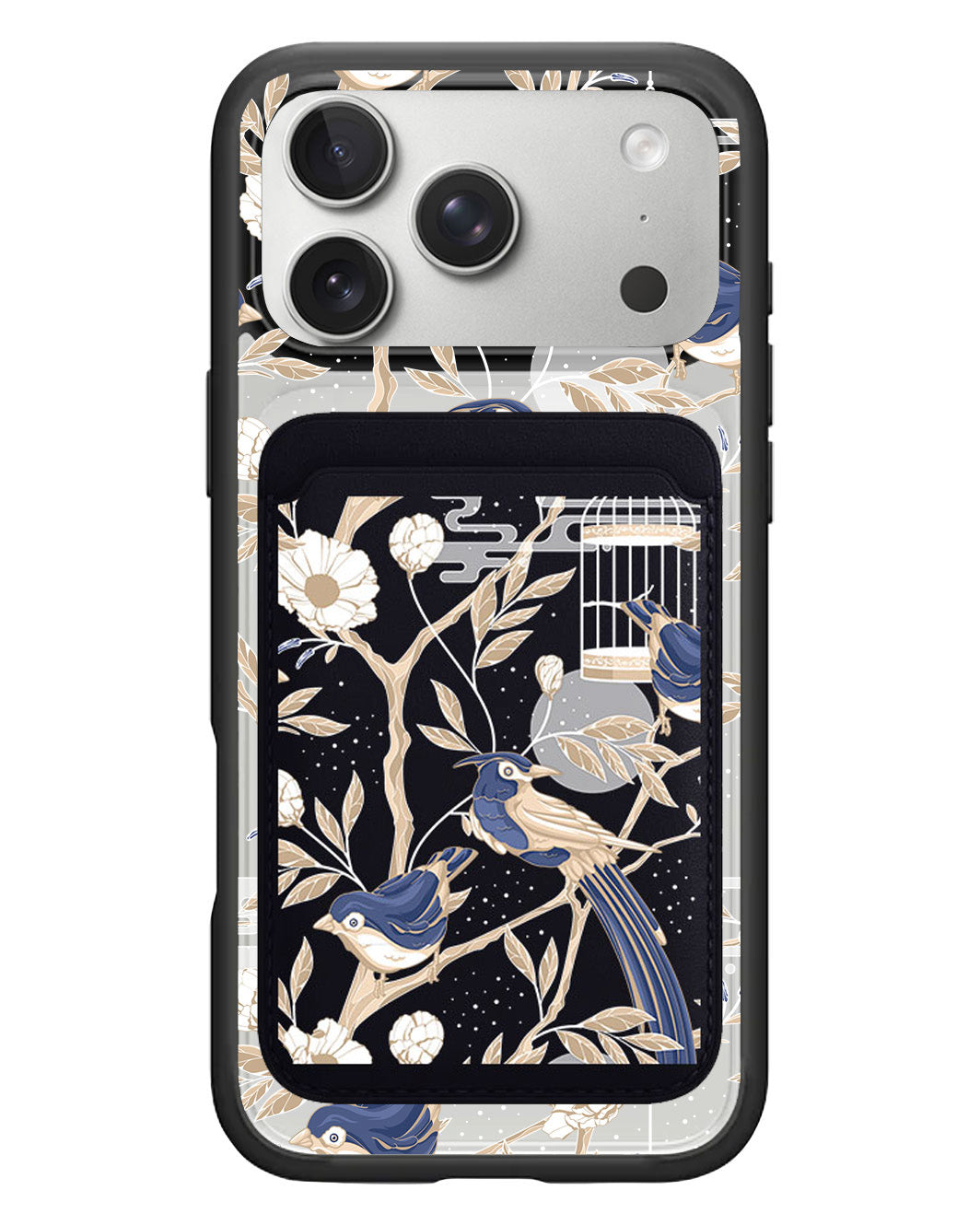 iPhone Magnetic Wallet Case - Lovebird 1.0