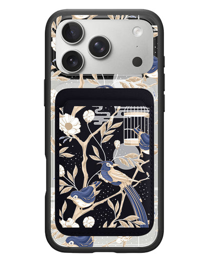 iPhone Magnetic Wallet Case - Lovebird 1.0