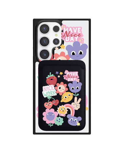 Android Magnetic Wallet Case - Garden Party