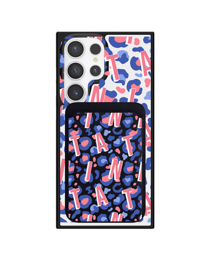 Android Magnetic Wallet Case - Leopard Monogram 1.0