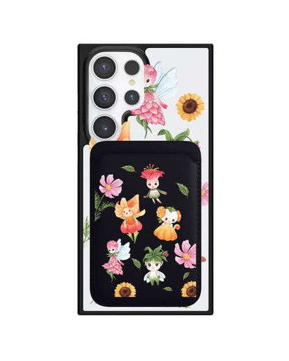 Android Magnetic Wallet Case - Magical Garden