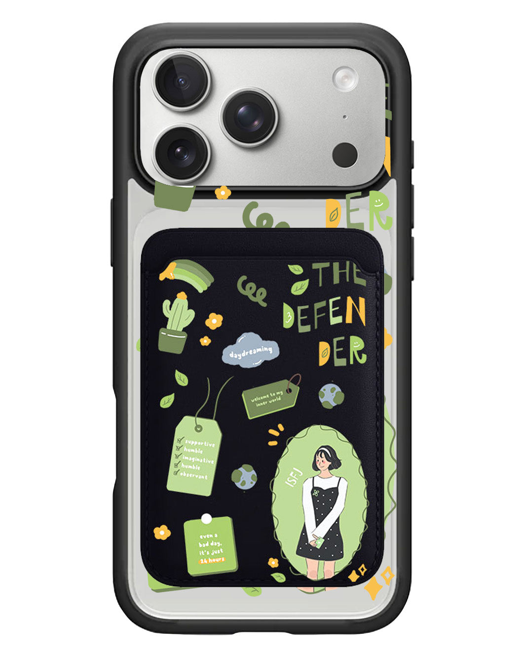iPhone Magnetic Wallet Case - ISFJ