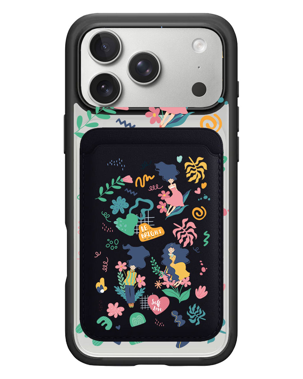 iPhone Magnetic Wallet Case - Self Love Sticker Pack 2.0