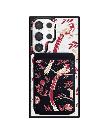 Android Magnetic Wallet Case - Lovebird 8.0