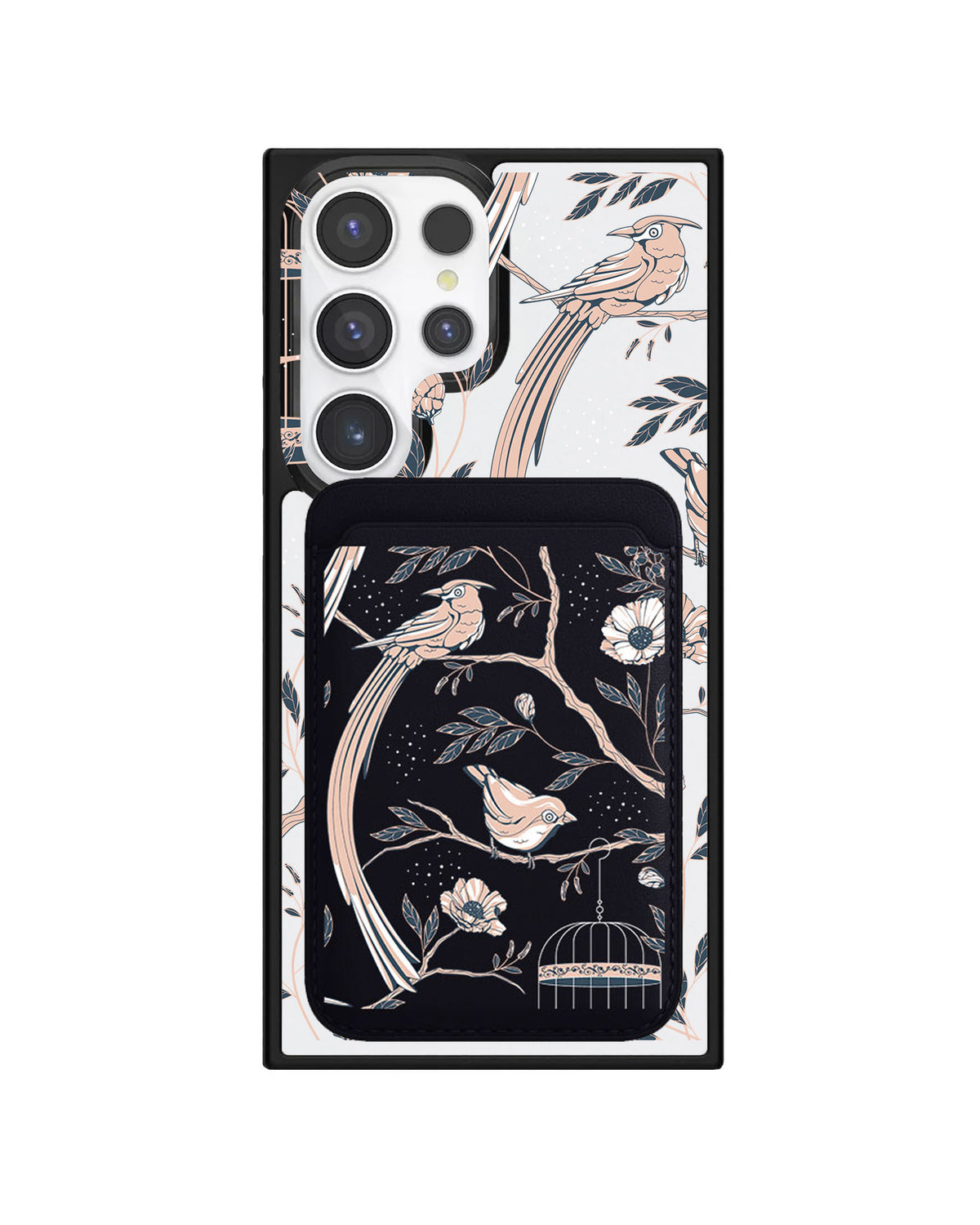 Android Magnetic Wallet Case - Lovebird 2.0