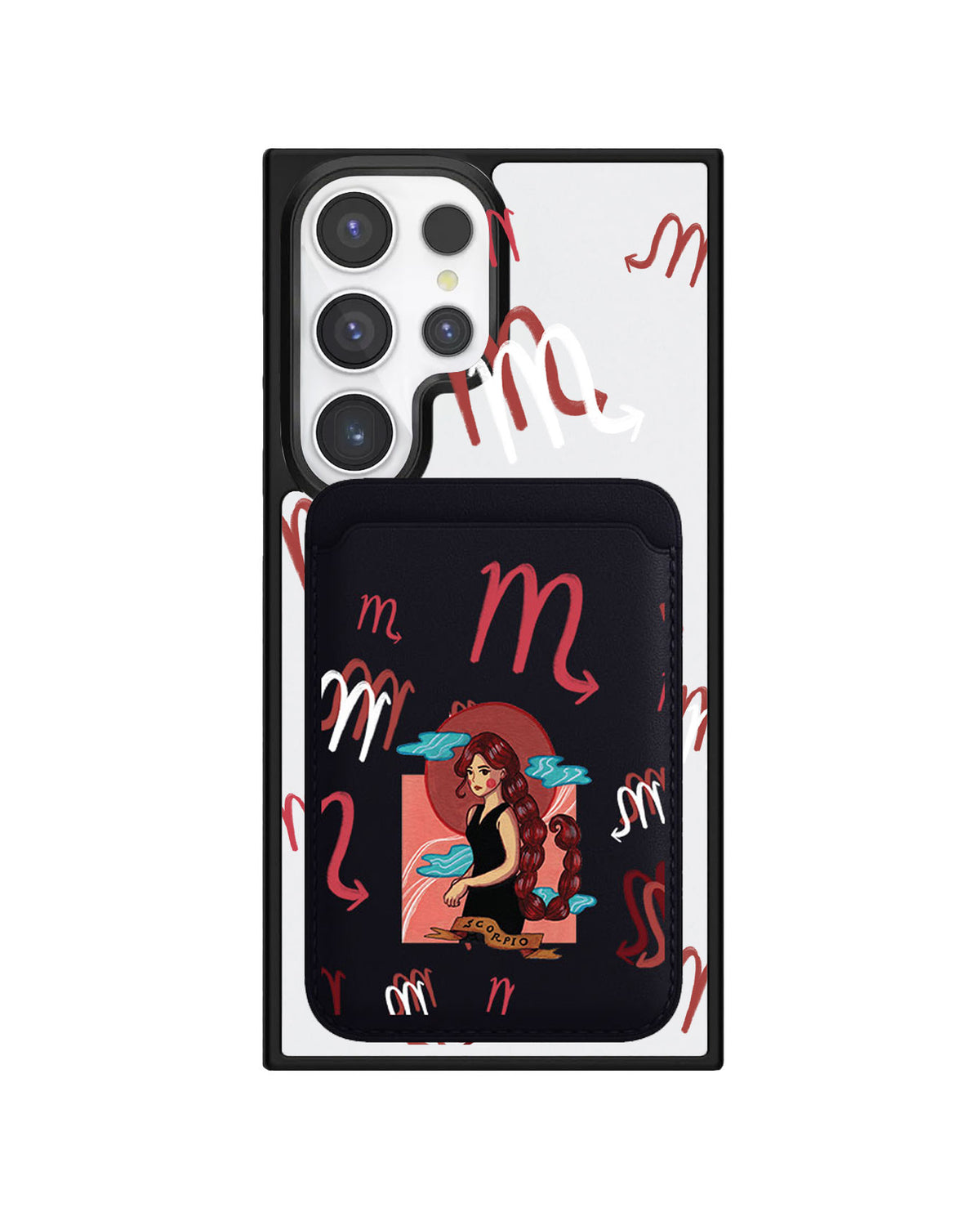 Android Magnetic Wallet Case - Scorpio