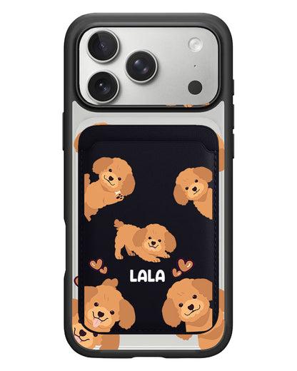 iPhone Magnetic Wallet Case - Poodle Squad