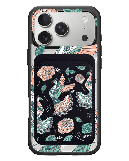 iPhone Magnetic Wallet Case - Bird of Paradise 3.0