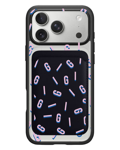iPhone Magnetic Wallet Case - Monogram 1.0 Cotton Candy