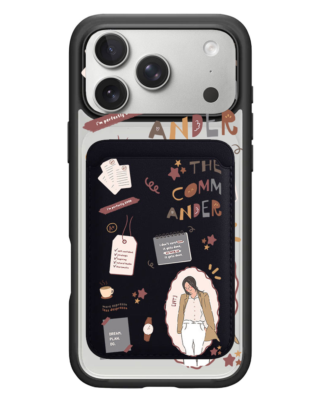iPhone Magnetic Wallet Case - ENTJ