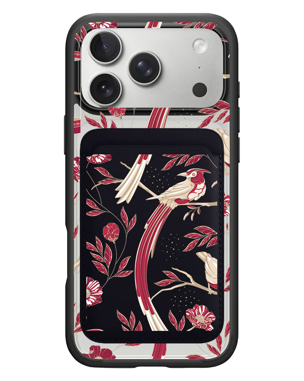 iPhone Magnetic Wallet Case - Lovebird 8.0