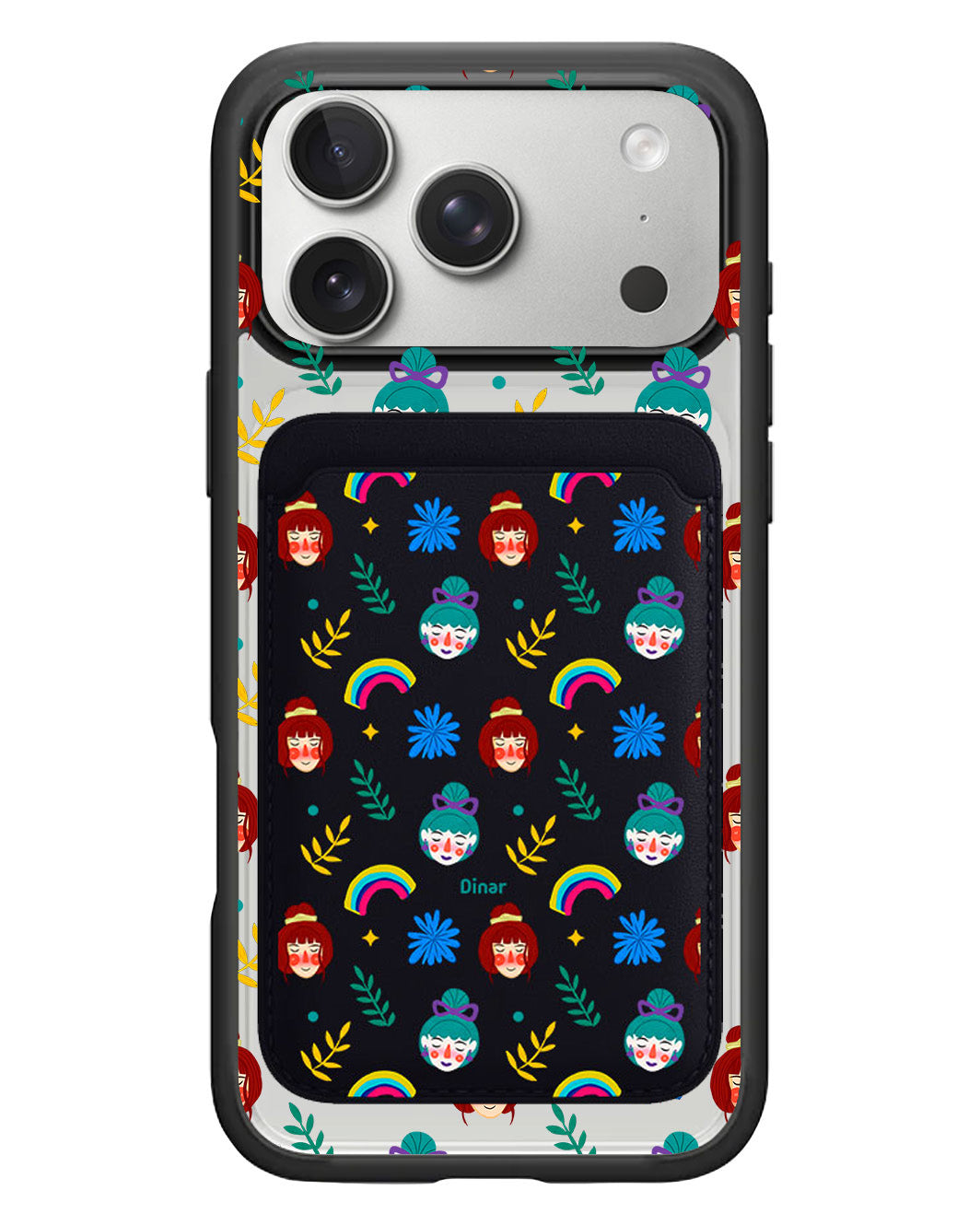 iPhone Magnetic Wallet Case - Unconditional Girl