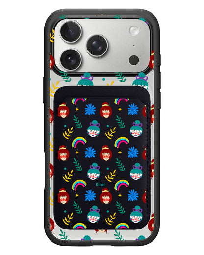 iPhone Magnetic Wallet Case - Unconditional Girl