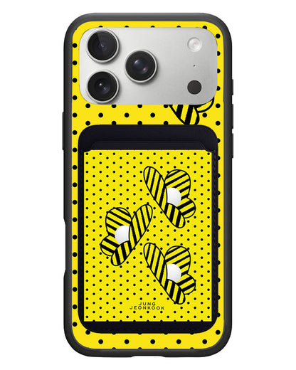 iPhone Magnetic Wallet Case - Honey