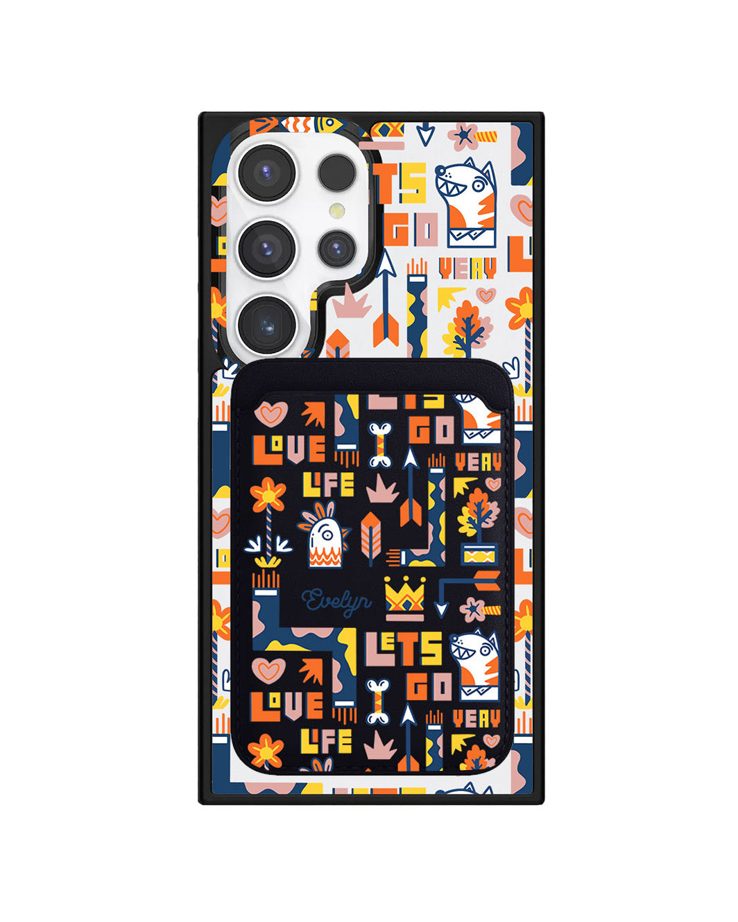 Android Magnetic Wallet Case - Life in Colour