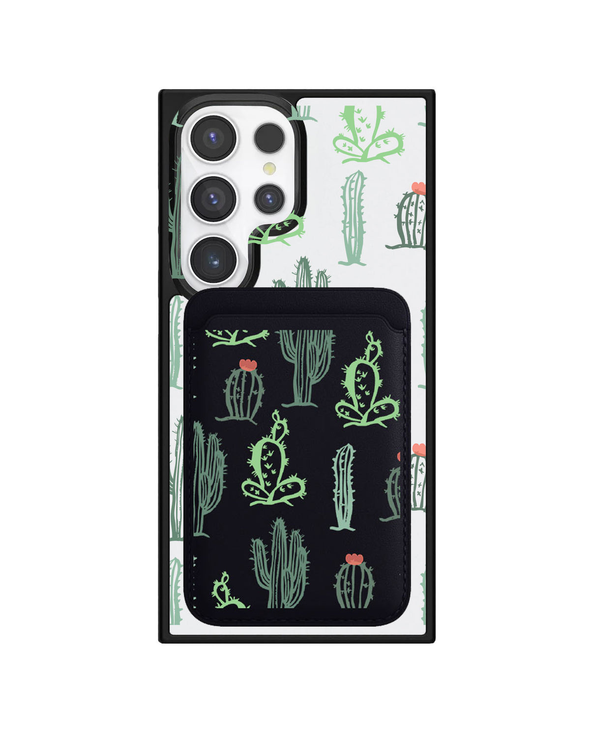 Android Magnetic Wallet Case - Cactus