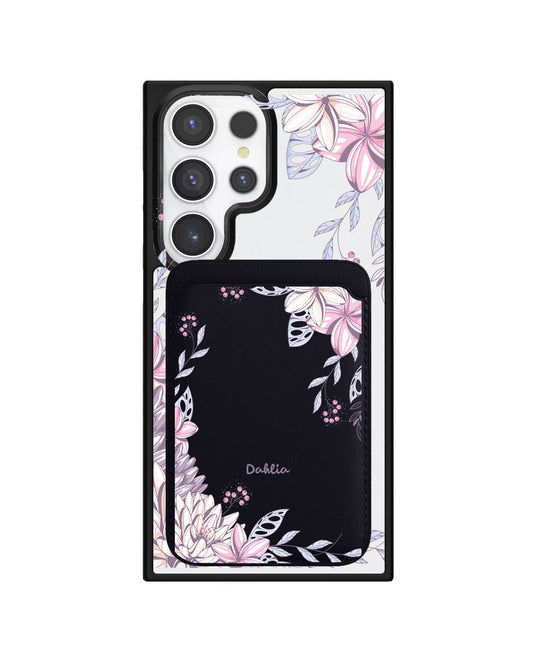 Android Magnetic Wallet Case - Dahlia
