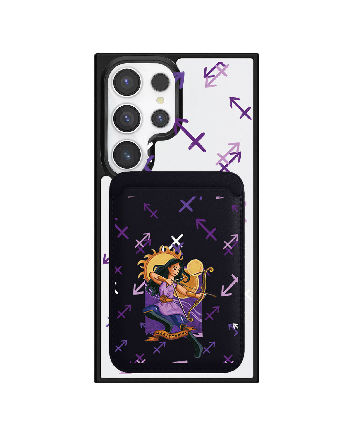 Android Magnetic Wallet Case - Sagitarius