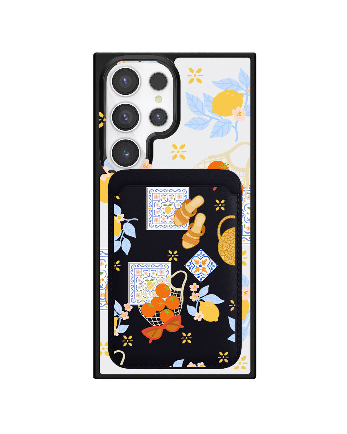 Android Magnetic Wallet Case - Santorini