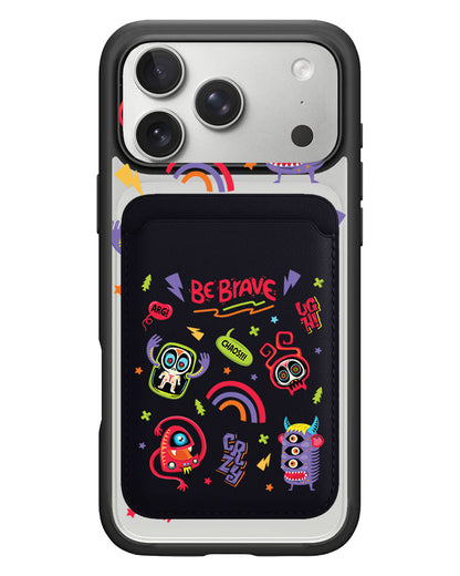 iPhone Magnetic Wallet Case - Baby Monster