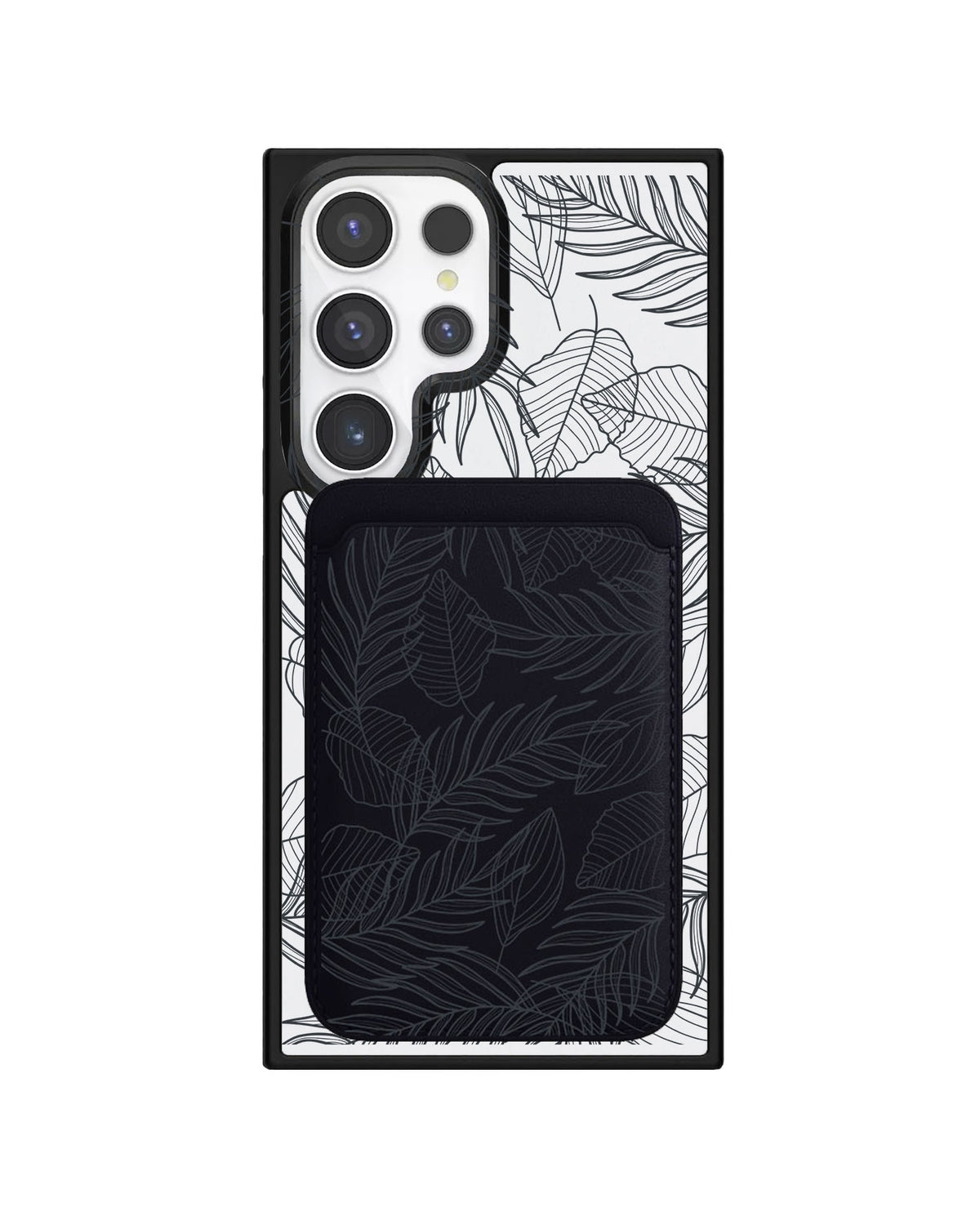 Android Magnetic Wallet Case - Sketchy Tropical 2.0