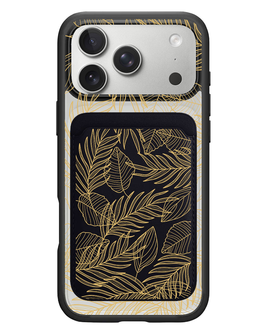 iPhone Magnetic Wallet Case - Sketchy Tropical 1.0