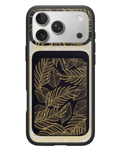 iPhone Magnetic Wallet Case - Sketchy Tropical 1.0