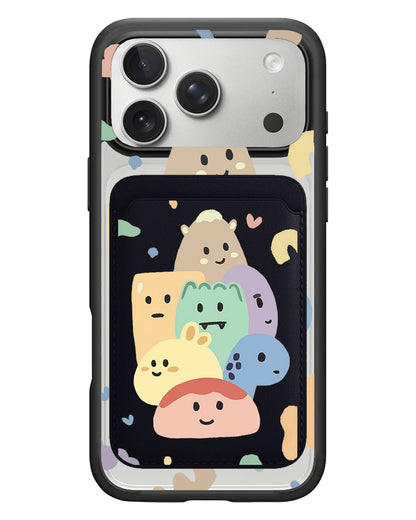 iPhone Magnetic Wallet Case - Doodle 2