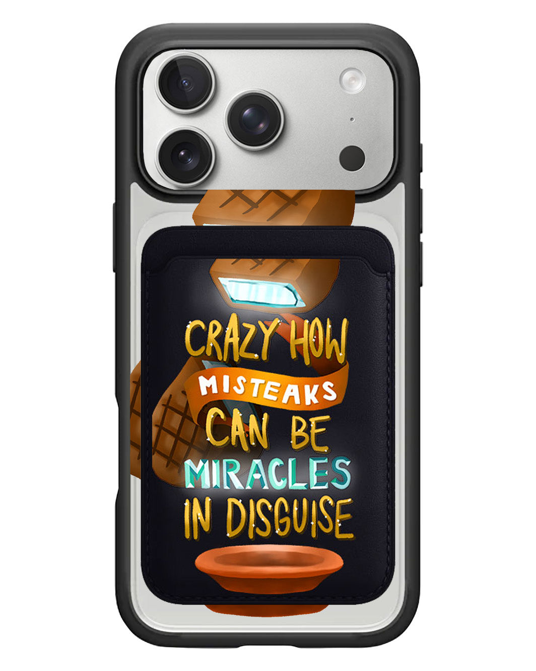 iPhone Magnetic Wallet Case - From Misteaks To Miracle