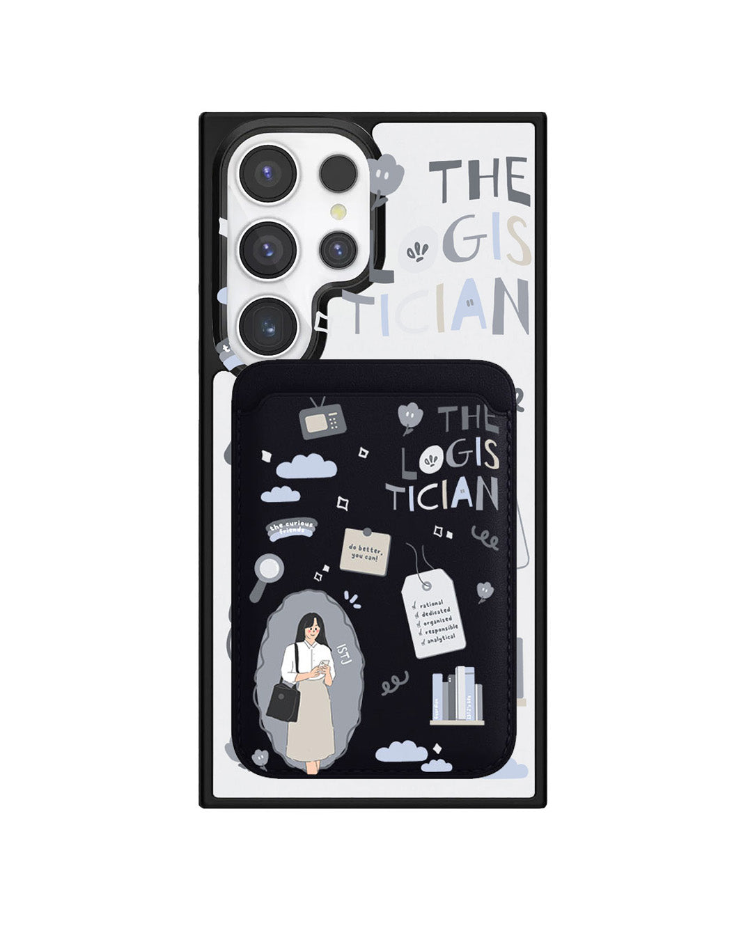 Android Magnetic Wallet Case - ISTJ