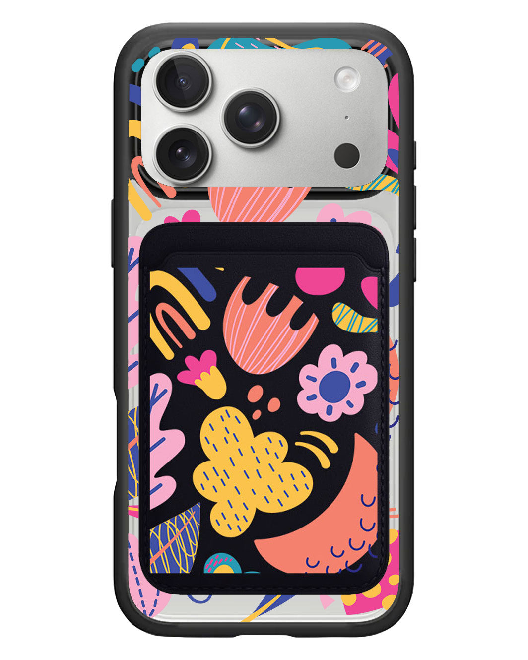 iPhone Magnetic Wallet Case - Florals
