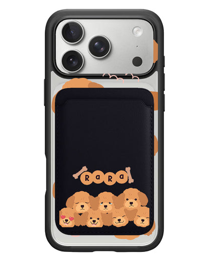 iPhone Magnetic Wallet Case - Poodle Squad 3.0