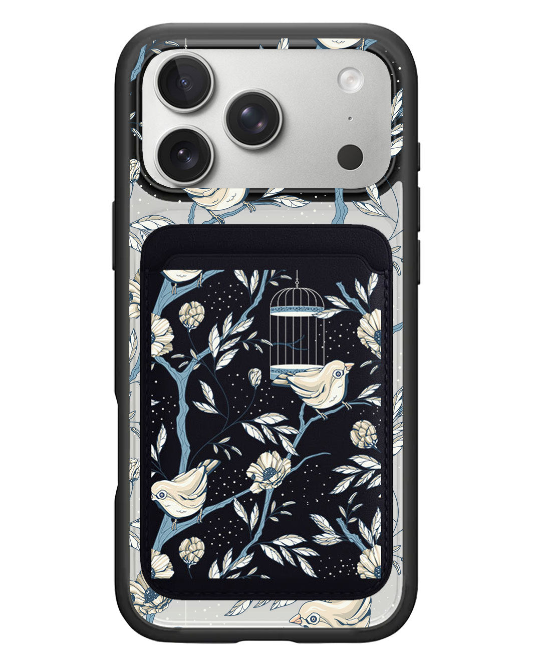 iPhone Magnetic Wallet Case - Lovebird 9.0