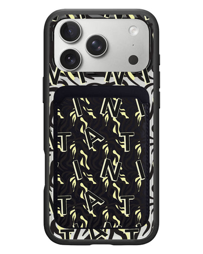 iPhone Magnetic Wallet Case - Tiger Monogram 3.0