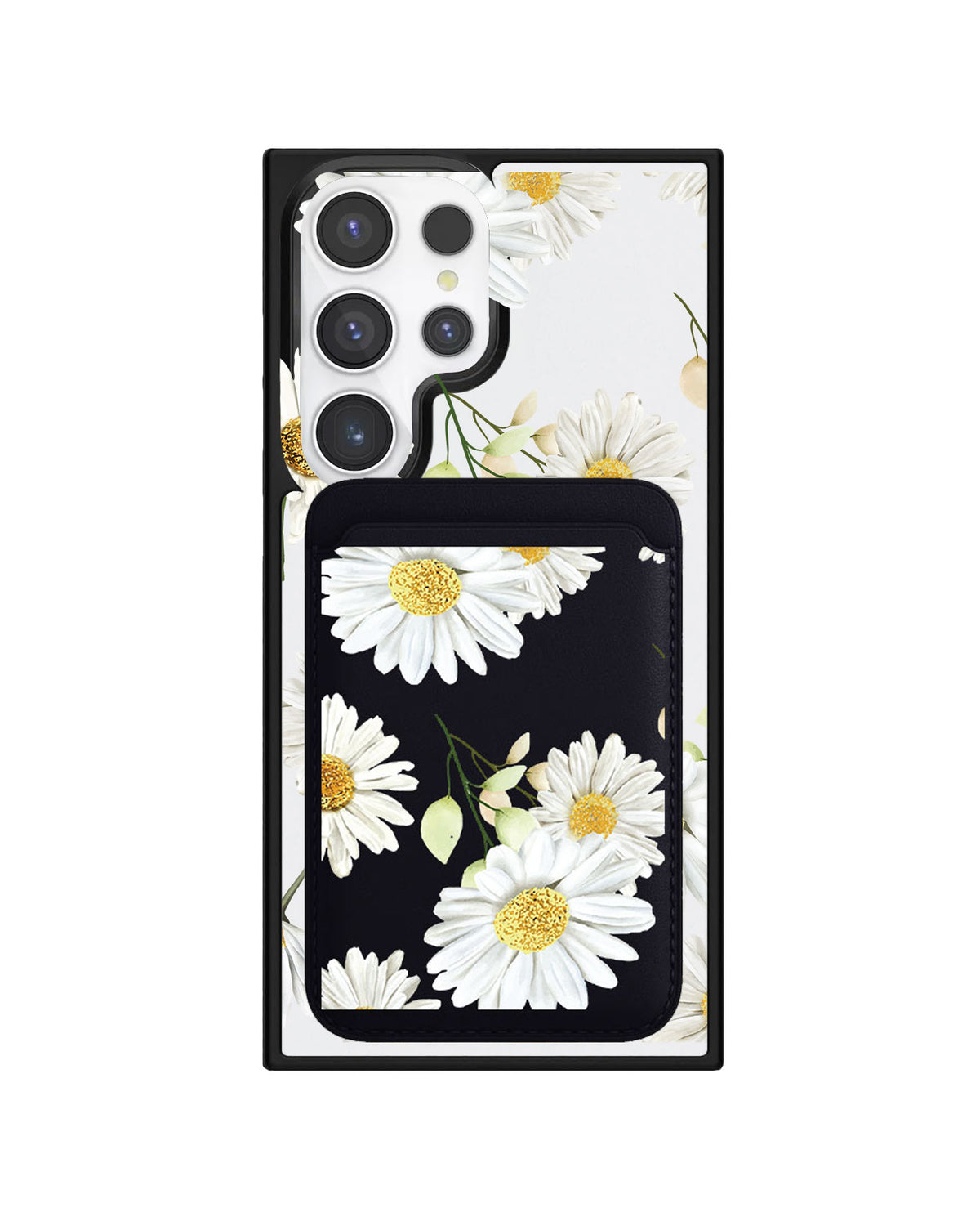 Android Magnetic Wallet Case - October Chrysanthemum
